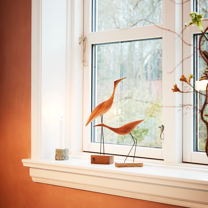 Beak Bird dekorasjon - Tall Heron - Warm Nordic