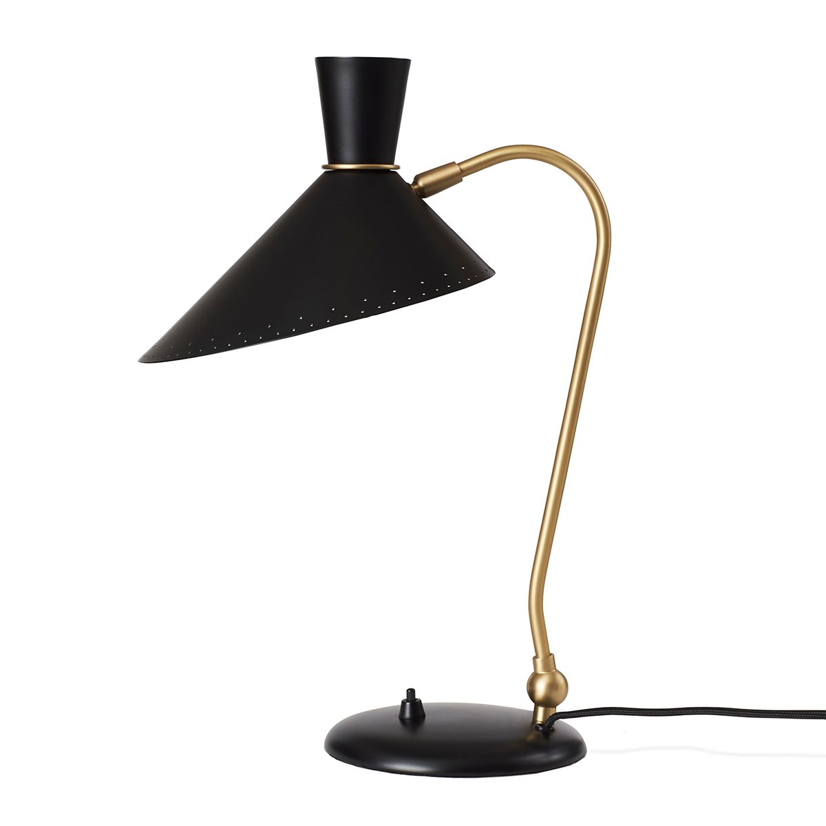 Bilde av Warm Nordic Bloom bordlampe Black noir