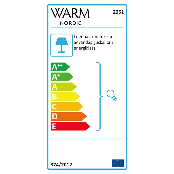 Bloom bordlampe - Black noir - Warm Nordic