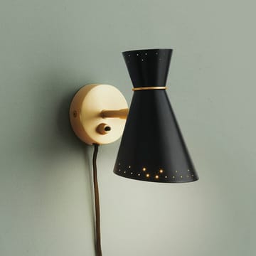 Bloom vegglampe - Black noir - Warm Nordic