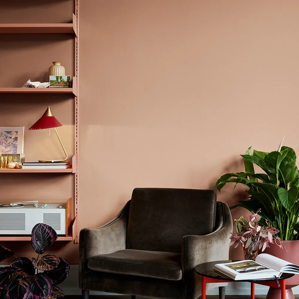 Brass Top bordlampe, Warm white, messingstav Warm Nordic