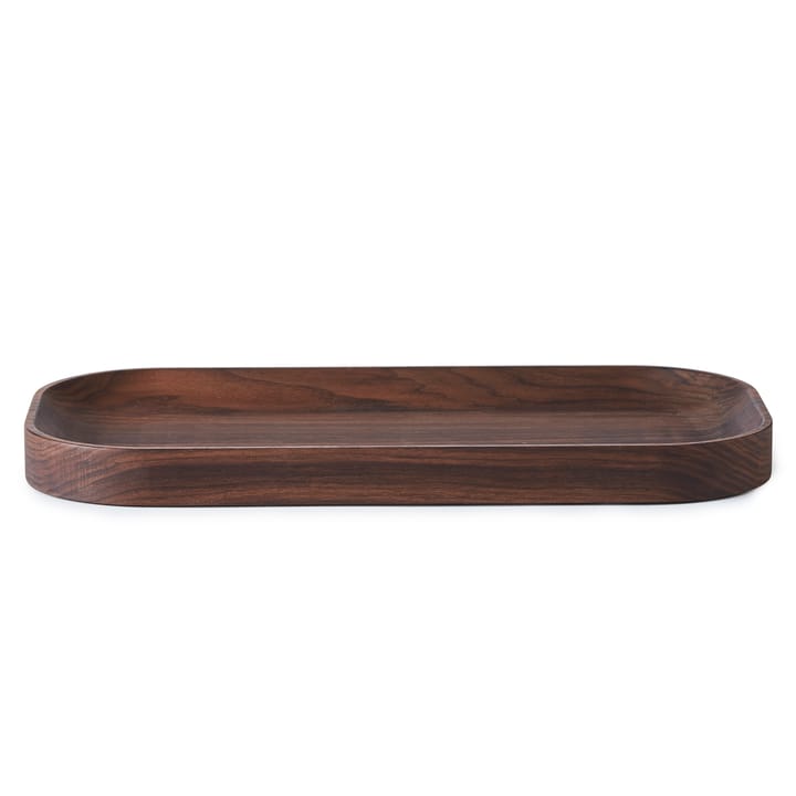 Carved Wood brett ovalt - Valnøtt - Warm Nordic
