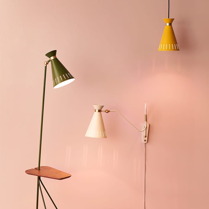 Cone takpendel, Honey yellow Warm Nordic