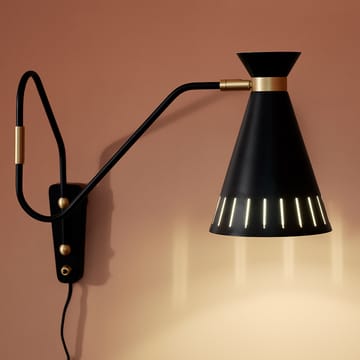 Cone vegglampe - Warm white, messingdetaljer - Warm Nordic