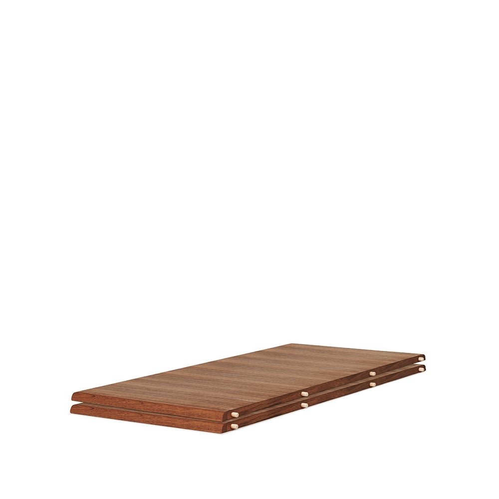 Bilde av Warm Nordic Evermore ileggsplate teak oljet l190 2 stk.