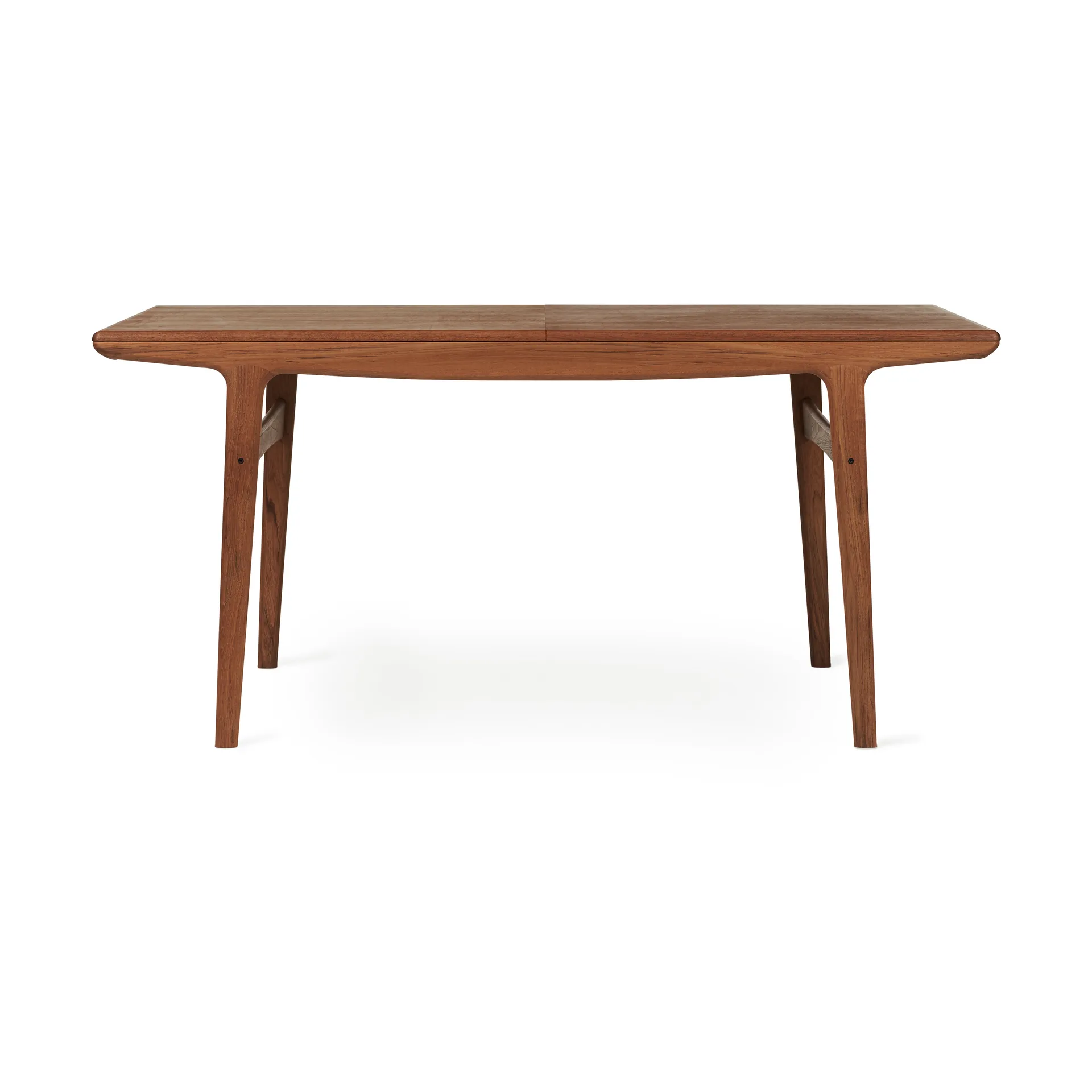 Evermore spisebord inkl. 2 tilleggsplate á 45 cm, Teak oiled oak, 160 cm Warm Nordic