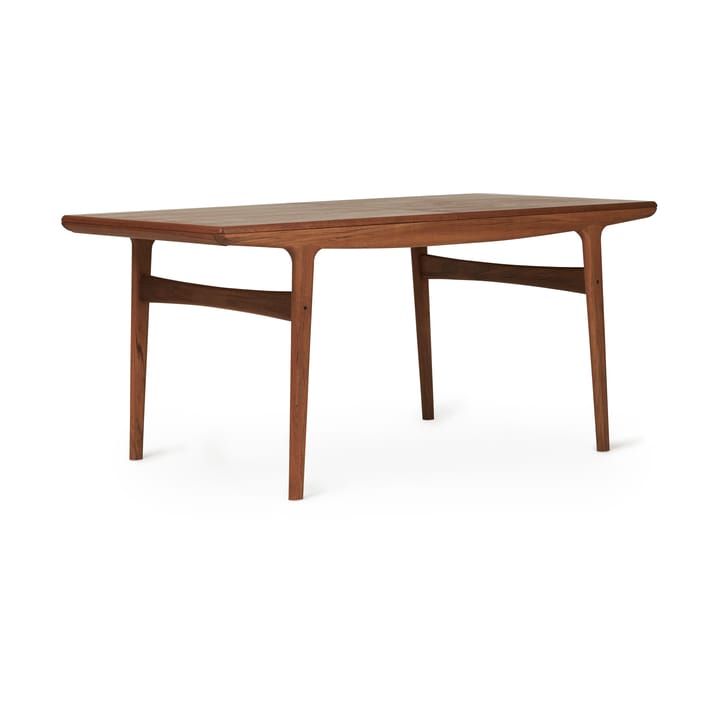 Evermore spisebord inkl. 2 tilleggsplate á 45 cm, Teak oiled oak, 160 cm Warm Nordic