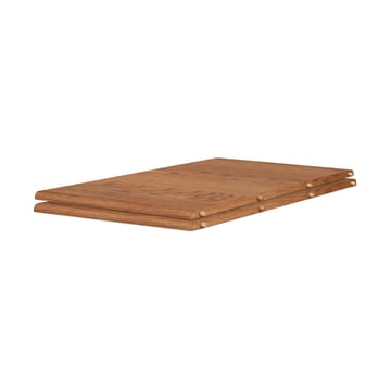 Evermore spisebord inkl. 2 tilleggsplate á 45 cm - Teak oiled oak, 160 cm - Warm Nordic