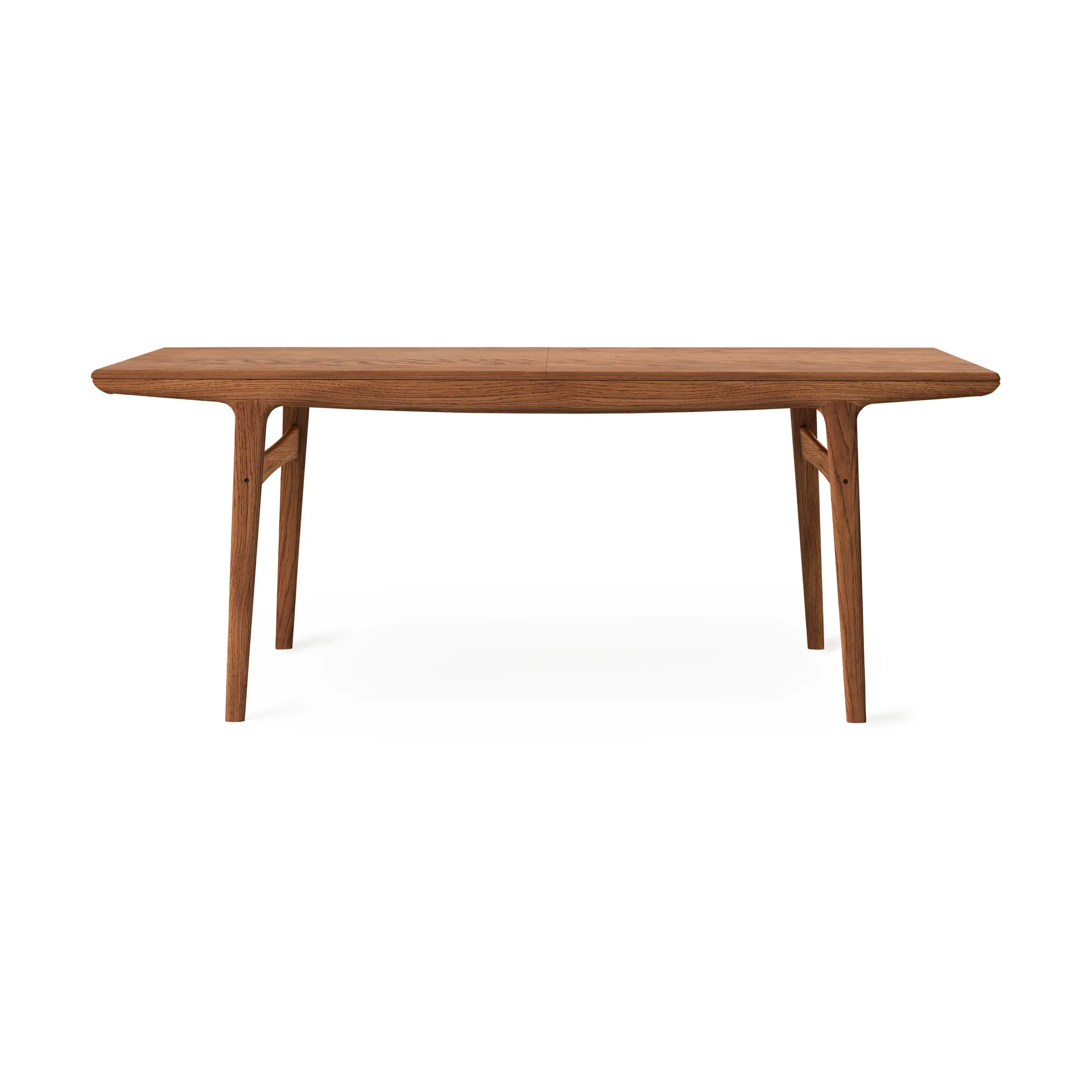 Evermore spisebord inkl. 2 tilleggsplate á 45 cm, Teak oiled oak, 190 cm Warm Nordic