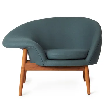 Fried Egg stol - Petrol - Warm Nordic