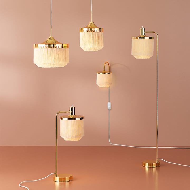 Fringe bordlampe, Pale pink Warm Nordic