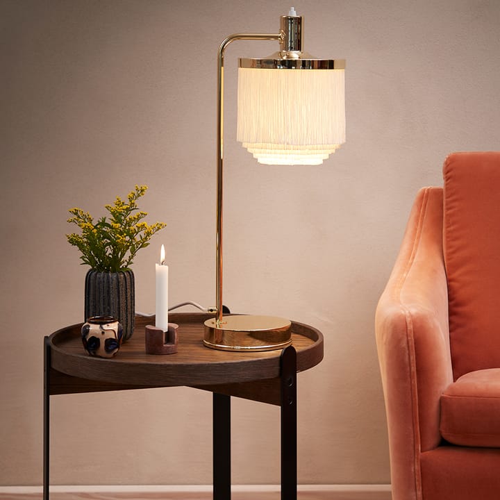 Fringe bordlampe, Pale pink Warm Nordic