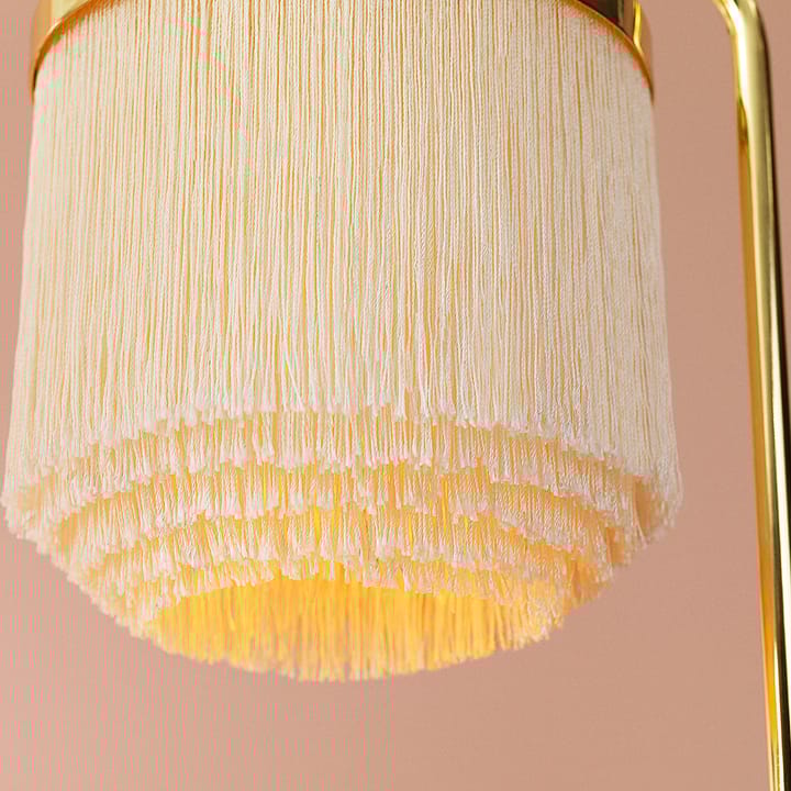 Fringe gulvlampe, Pale pink, messingbelagt stål Warm Nordic