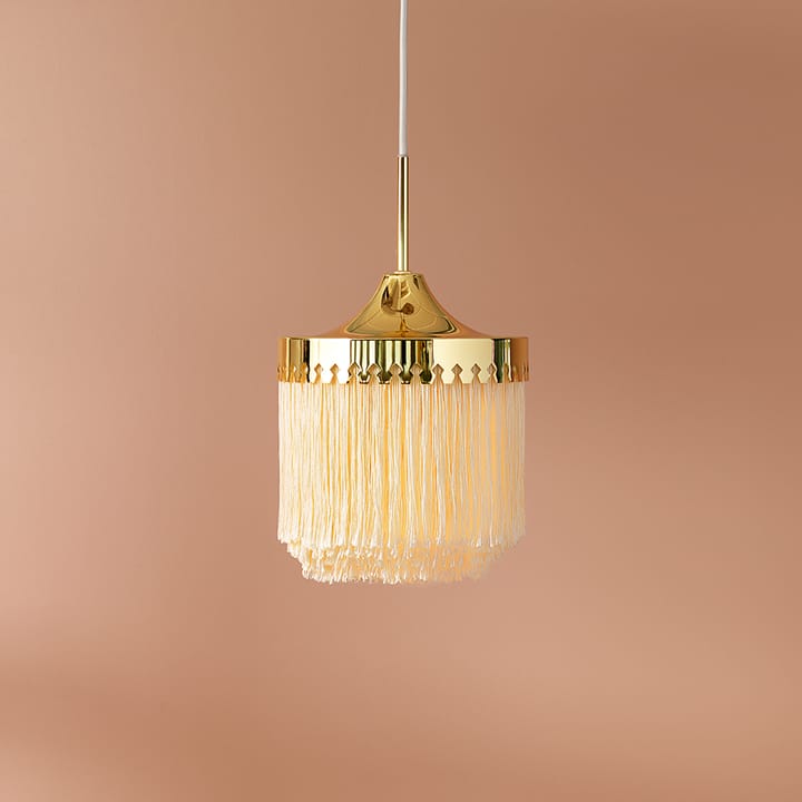 Fringe takpendel, Cream white, stor Warm Nordic