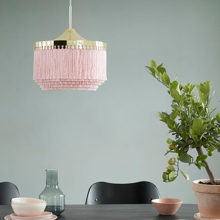 Fringe takpendel, Cream white, stor Warm Nordic