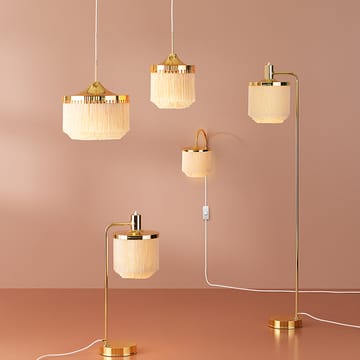 Fringe vegglampe - Pale pink, messingbelagt stål - Warm Nordic