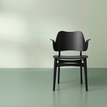 Gesture stol - Svartlakkert bøk - Warm Nordic