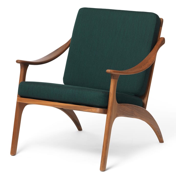 Lean Back Balder stol teak - Forest green - Warm Nordic