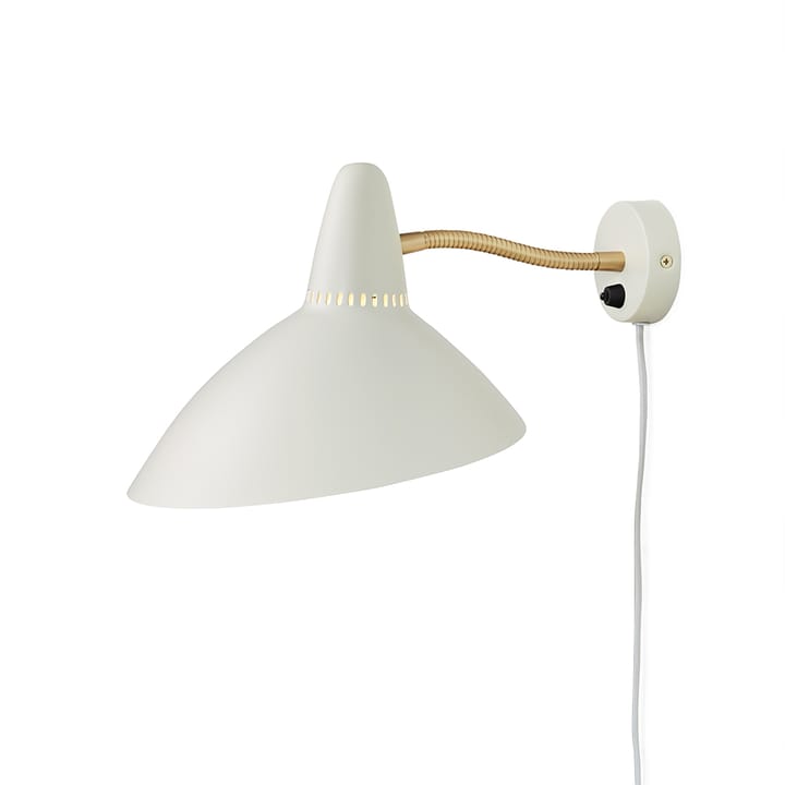 Lightsome vegglampe, Warm white, messingdetaljer Warm Nordic