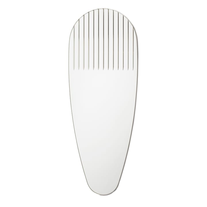 Masquerade Oval speil, Klar Warm Nordic