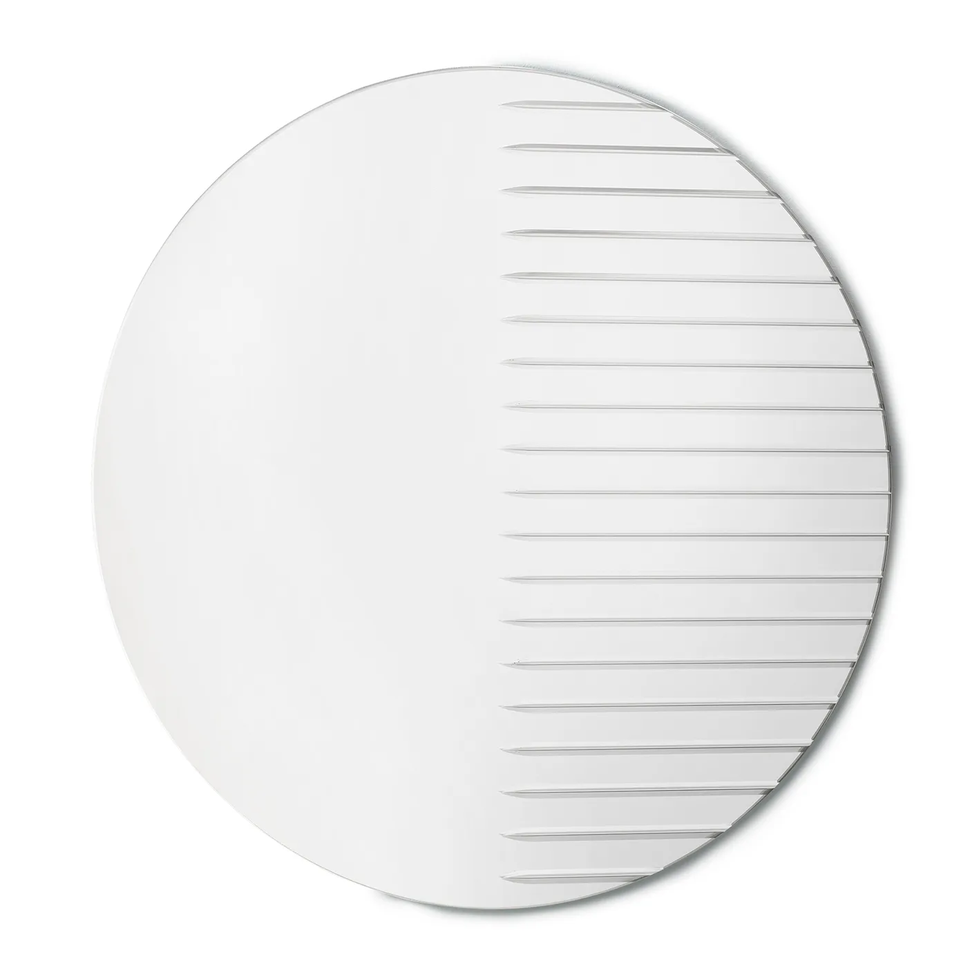 Masquerade Round speil, Klar Warm Nordic