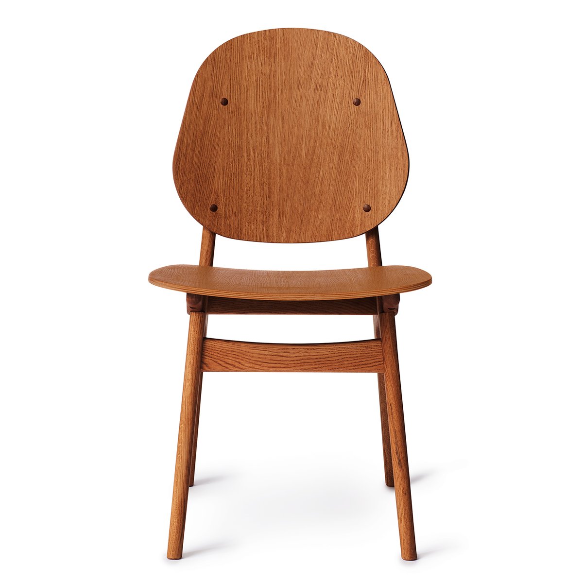 Warm Nordic Noble stol Teakoljet eik | Skandinavisk Design | Stoler | Brun