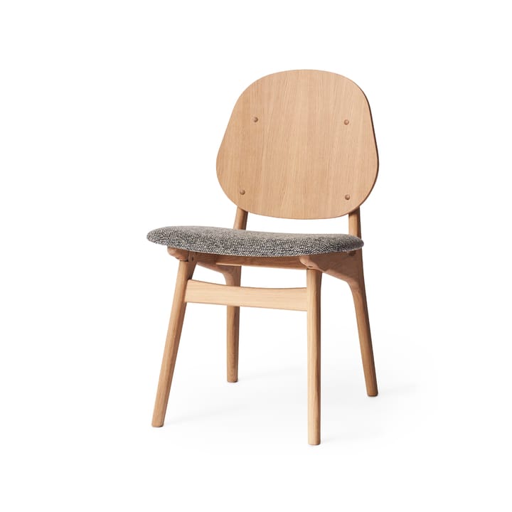 Noble stol - tekstil graphic sprinkles, hvitoljet eikestativ  - Warm Nordic