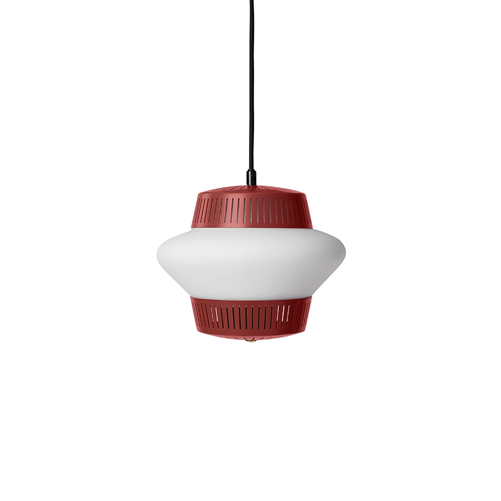 Bilde av Warm Nordic Opal Arch takpendel Red grape sandblåst opal