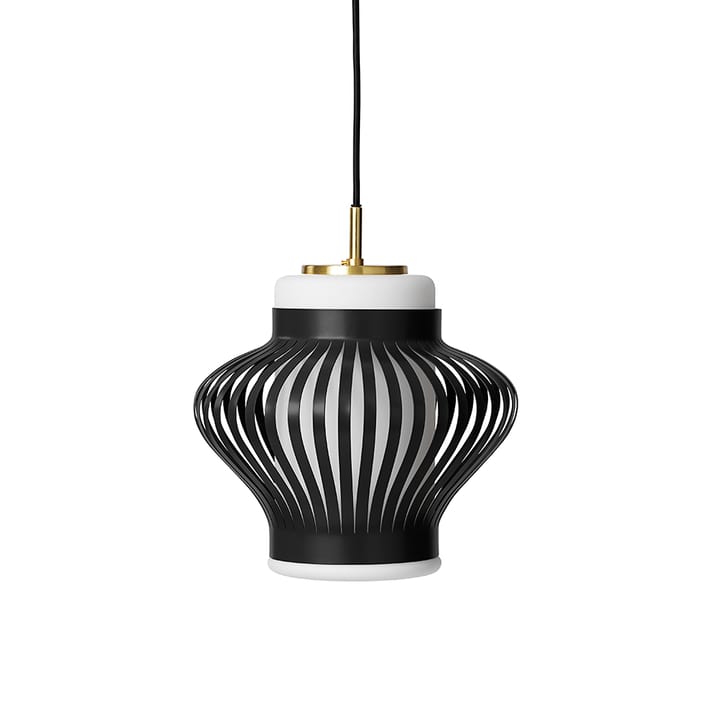 Opal Lamella takpendel - Black noir, sandblåst opal - Warm Nordic