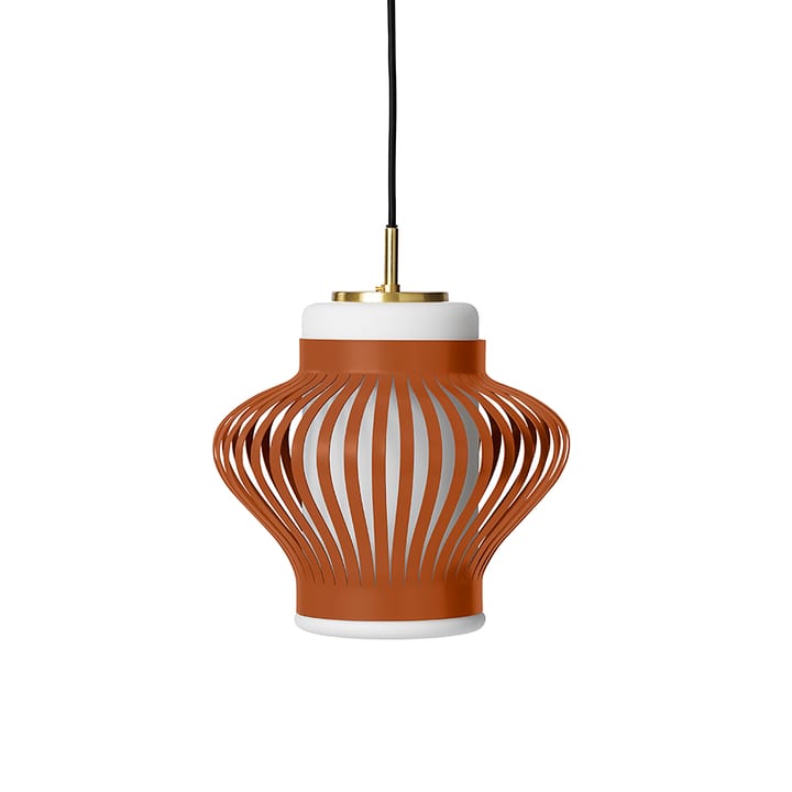 Opal Lamella takpendel - Rusty red, sandblåst opal - Warm Nordic