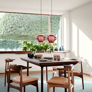 Opal Lamella takpendel - Sky grey, sandblåst opal - Warm Nordic