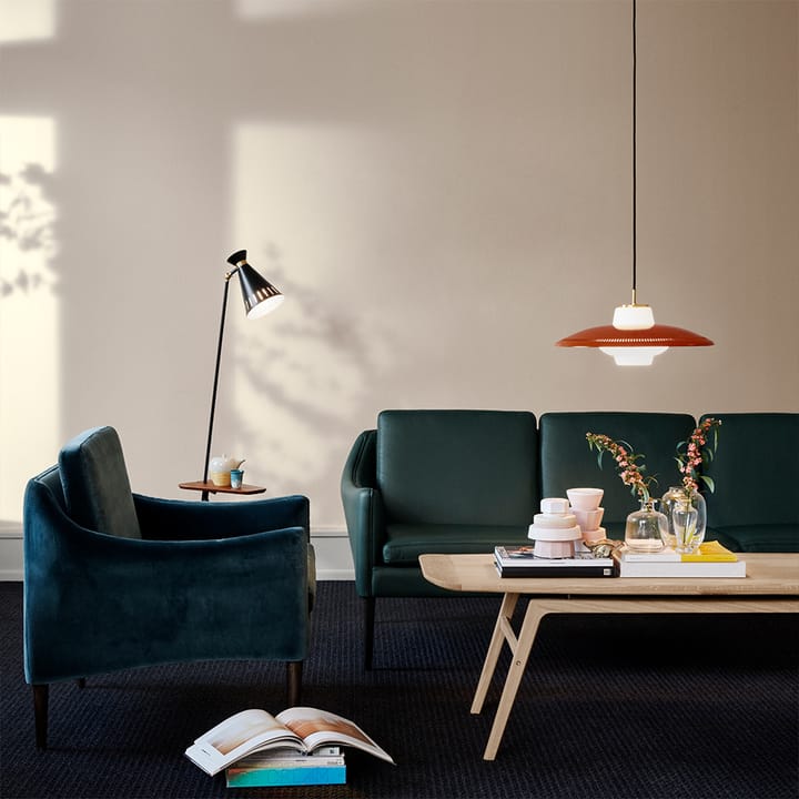 Opal Shade takpendel, Black noir, sandblåst opal Warm Nordic