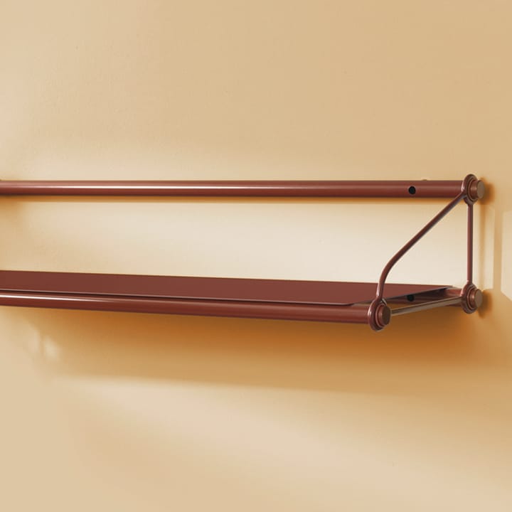 Parade hylle, oxide red, 3 hyller Warm Nordic