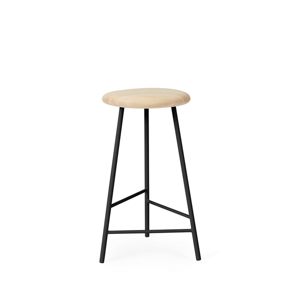Bilde av Warm Nordic Pebble barkrakk ask oljet h. 65 sort stativ