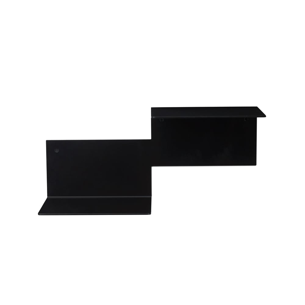 Warm Nordic Repeat hylle black noir, høyre