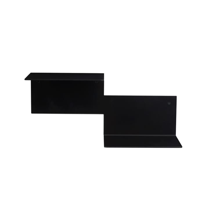 Repeat hylle - black noir, venstre - Warm Nordic