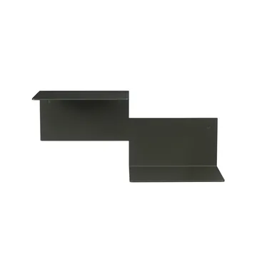 Repeat hylle - green olive, venstre - Warm Nordic