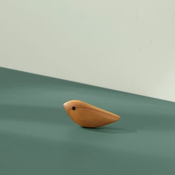 Twirling Bird dekorasjon S - Teak - Warm Nordic