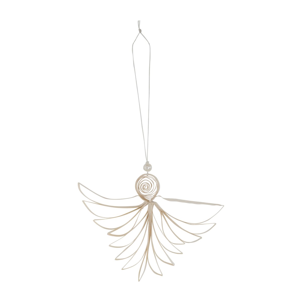 Watt & Veke Angel juletrepynt Ø 10 cm Natural