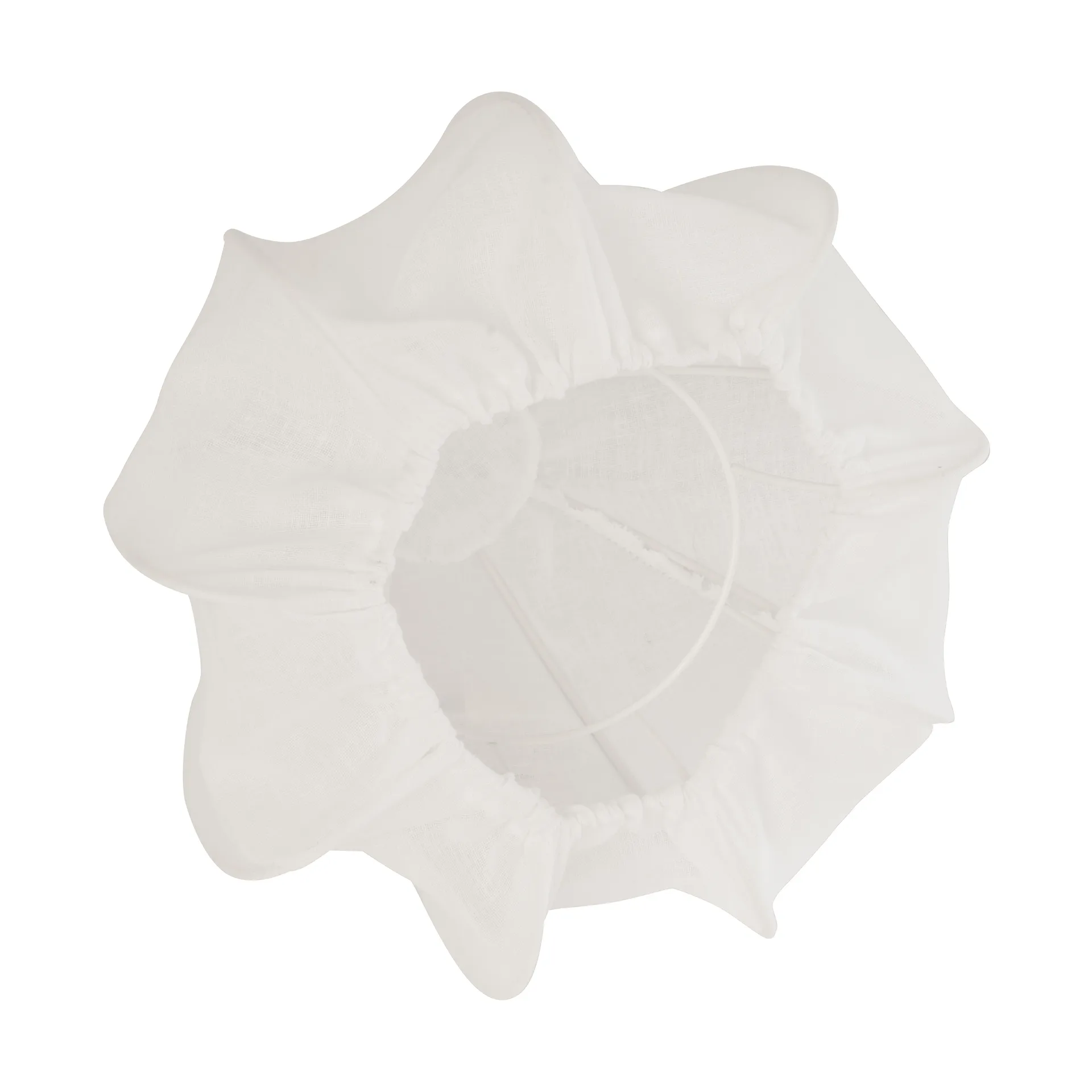 Anna plafond mini Ø30 cm, White linnen Watt & Veke