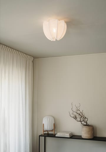 Anna plafond mini Ø30 cm - White linnen - Watt & Veke