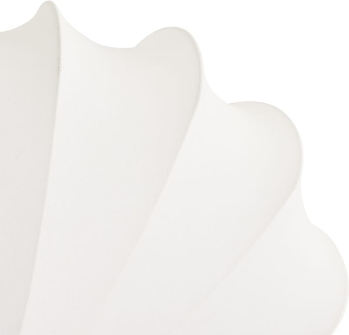 Anna vegglampe L 54 cm, White cotton Watt & Veke