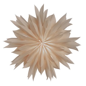 Athena adventsstjerne Ø 50 cm - Beige - Watt & Veke