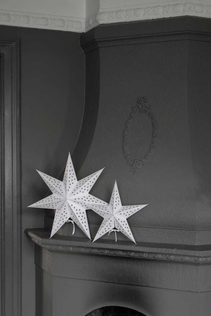 Beata adventsstjerne Ø 44 cm, Hvit Watt & Veke