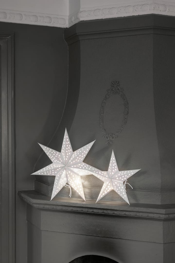 Beata adventsstjerne Ø 44 cm, Hvit Watt & Veke