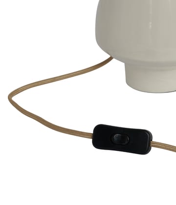 Becky lampefot Ø15x30 cm - White-mustard - Watt & Veke