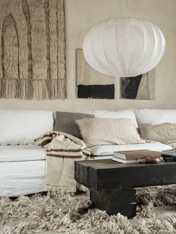 Boll 65 linen lampeskjerm, White Watt & Veke