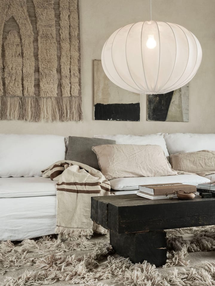 Boll 65 linen lampeskjerm, White Watt & Veke