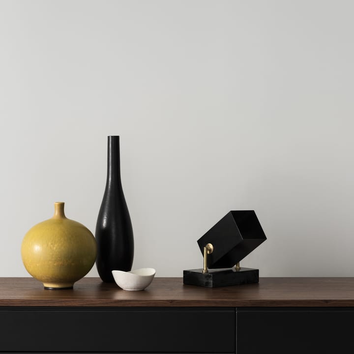 Box gulvspotlight, matt svart Watt & Veke