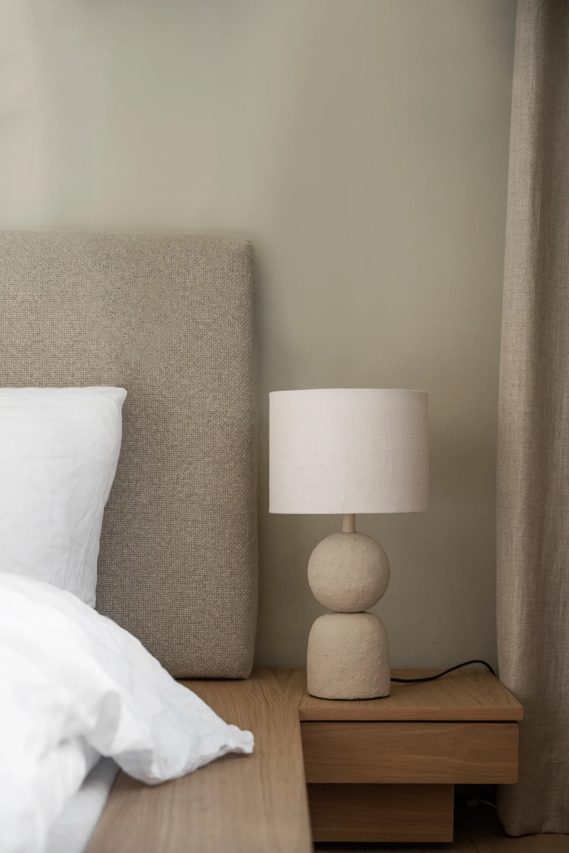 Cia bordlampe 38 cm, Nude-white Watt & Veke